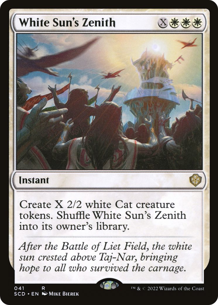 White Sun's Zenith [Starter Commander Decks] | Card Merchant Takapuna