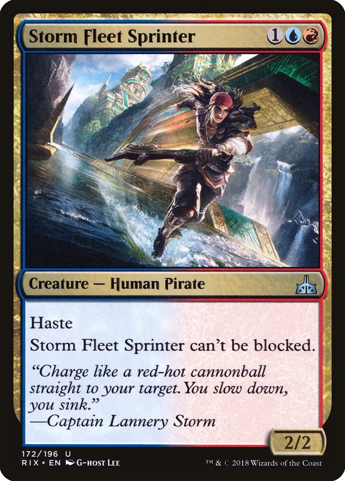 Storm Fleet Sprinter [Rivals of Ixalan] | Card Merchant Takapuna