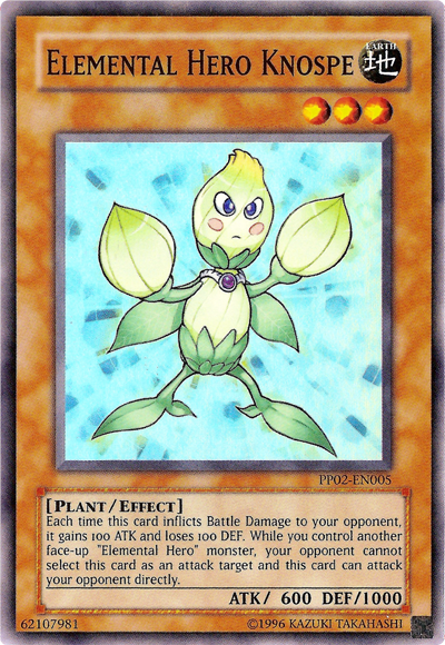 Elemental Hero Knospe [PP02-EN005] Super Rare | Card Merchant Takapuna