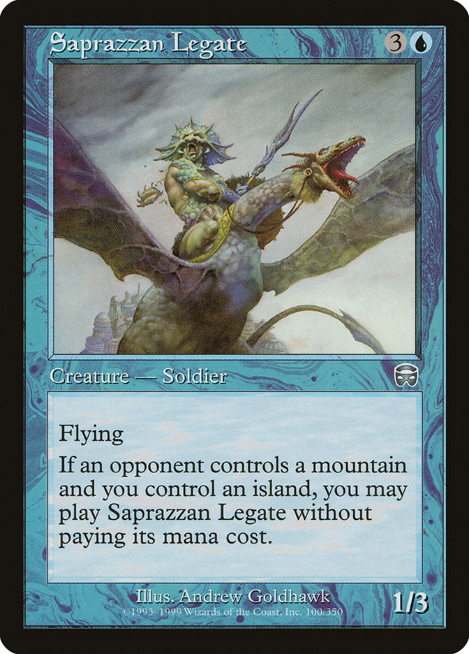 Saprazzan Legate [Mercadian Masques] | Card Merchant Takapuna