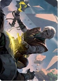 Expedition Healer Art Card [Zendikar Rising Art Series] | Card Merchant Takapuna