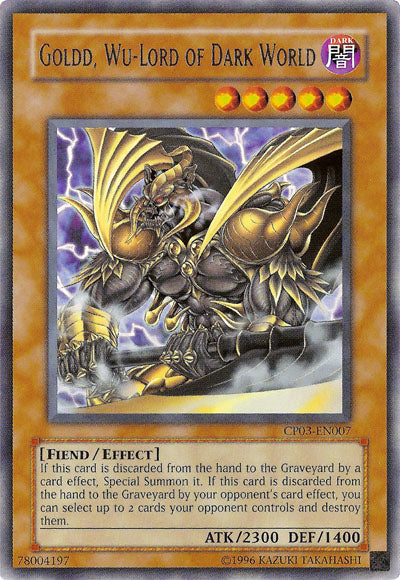 Goldd, Wu-Lord of Dark World [CP03-EN007] Rare | Card Merchant Takapuna