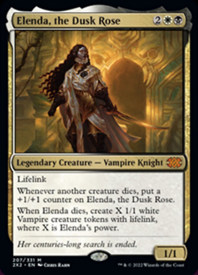 Elenda, the Dusk Rose [Double Masters 2022] | Card Merchant Takapuna