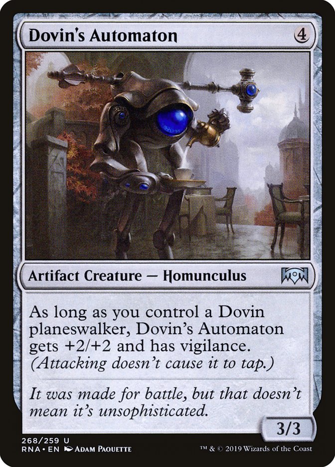 Dovin's Automaton [Ravnica Allegiance] | Card Merchant Takapuna