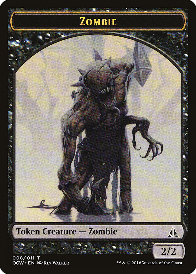 Zombie Token [Oath of the Gatewatch Tokens] | Card Merchant Takapuna