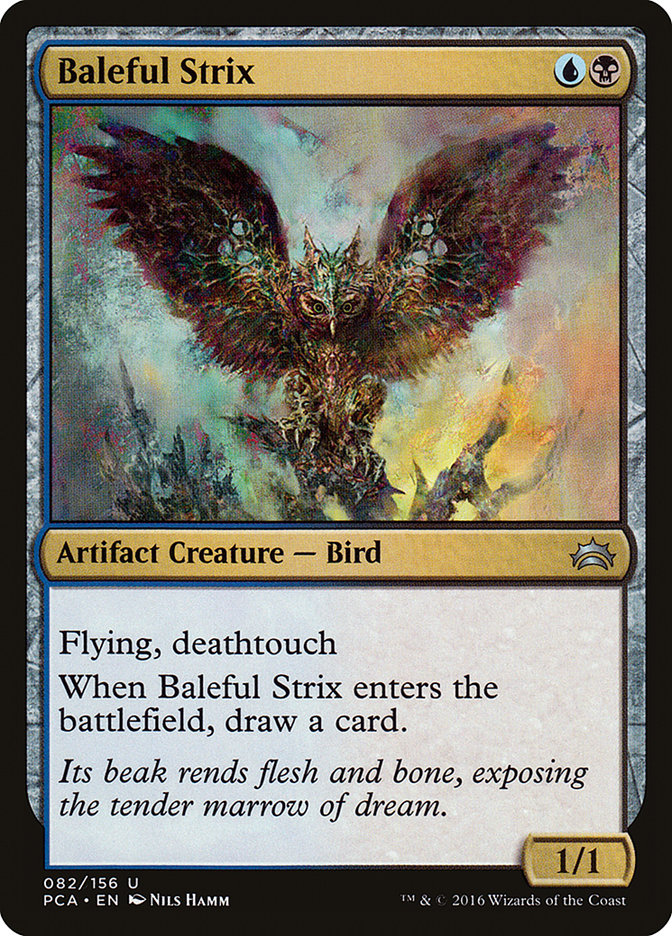 Baleful Strix [Planechase Anthology] | Card Merchant Takapuna