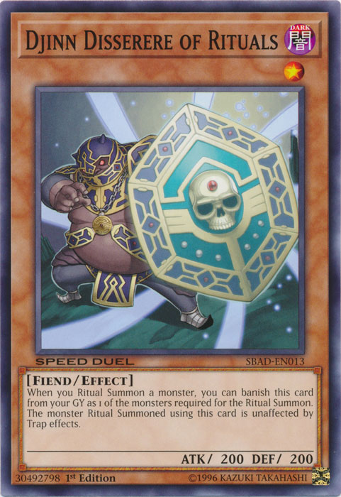 Djinn Disserere of Rituals [SBAD-EN013] Common | Card Merchant Takapuna