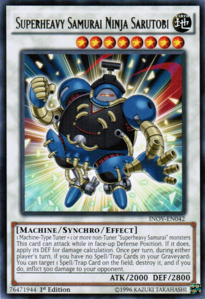 Superheavy Samurai Ninja Sarutobi [INOV-EN042] Rare | Card Merchant Takapuna