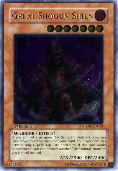 Great Shogun Shien [STON-EN013] Ultimate Rare | Card Merchant Takapuna