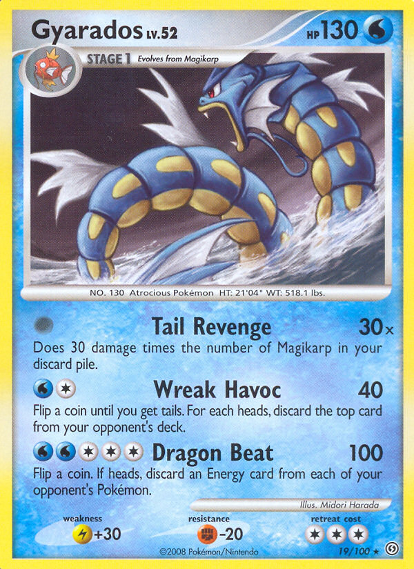 Gyarados (19/100) [Diamond & Pearl: Stormfront] | Card Merchant Takapuna