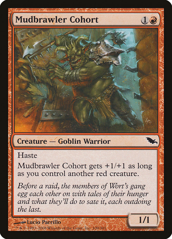 Mudbrawler Cohort [Shadowmoor] | Card Merchant Takapuna