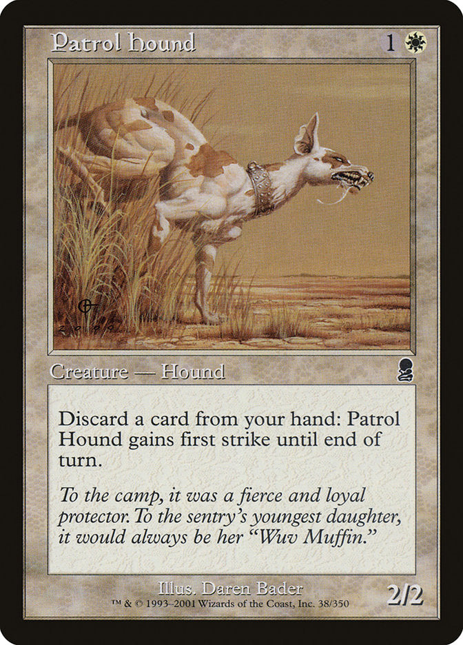 Patrol Hound [Odyssey] | Card Merchant Takapuna