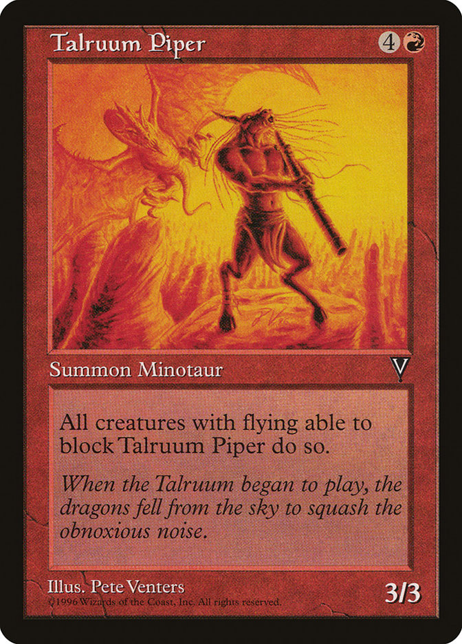 Talruum Piper [Visions] | Card Merchant Takapuna