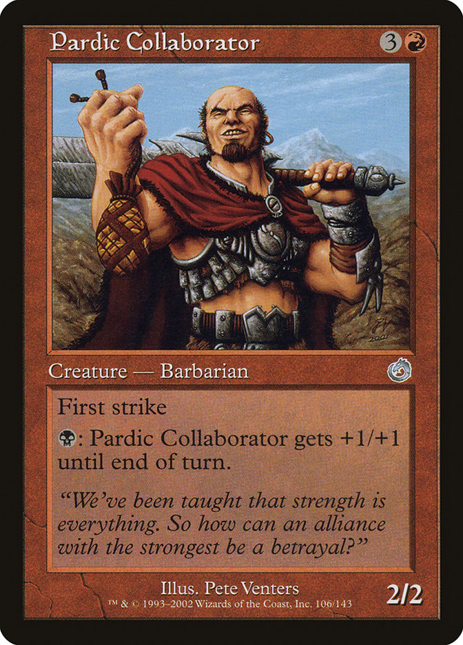 Pardic Collaborator [Torment] | Card Merchant Takapuna