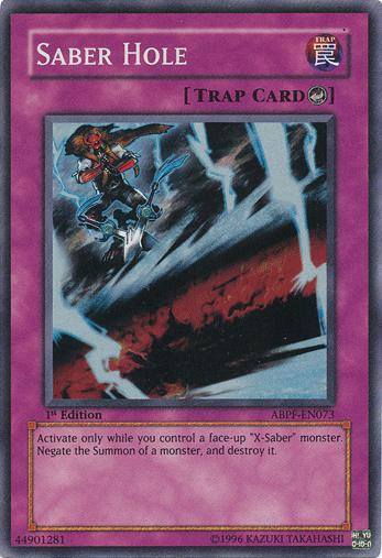 Saber Hole [ABPF-EN073] Super Rare | Card Merchant Takapuna