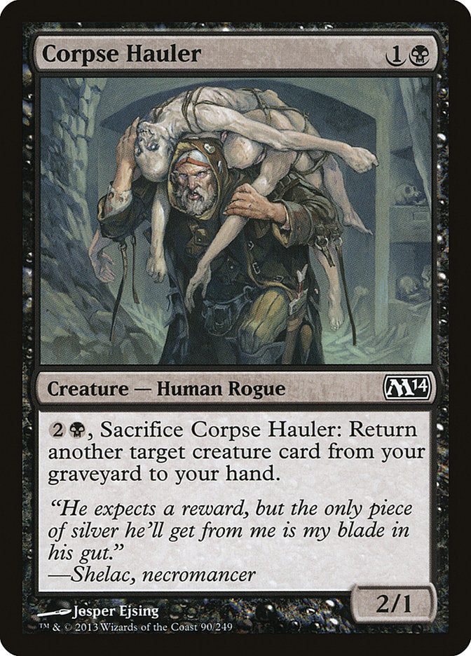 Corpse Hauler [Magic 2014] | Card Merchant Takapuna