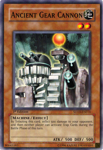 Ancient Gear Cannon [SD10-EN016] Common | Card Merchant Takapuna