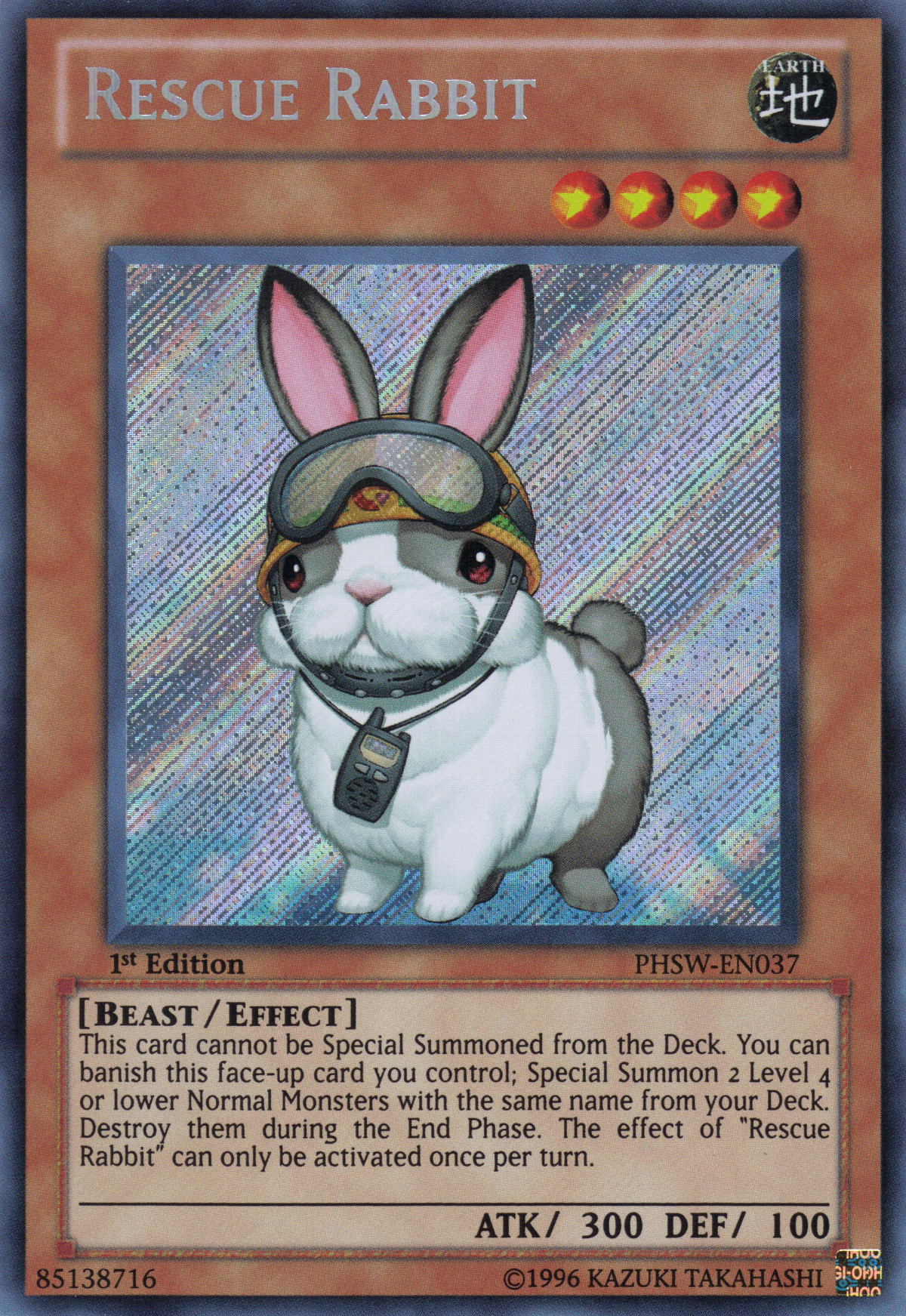 Rescue Rabbit [PHSW-EN037] Secret Rare | Card Merchant Takapuna