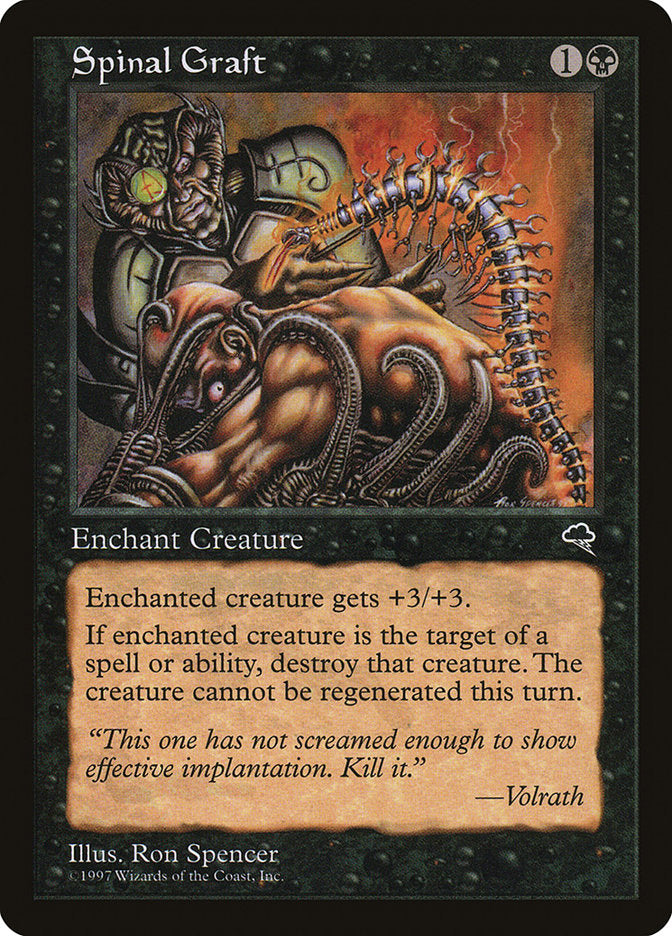 Spinal Graft [Tempest] | Card Merchant Takapuna