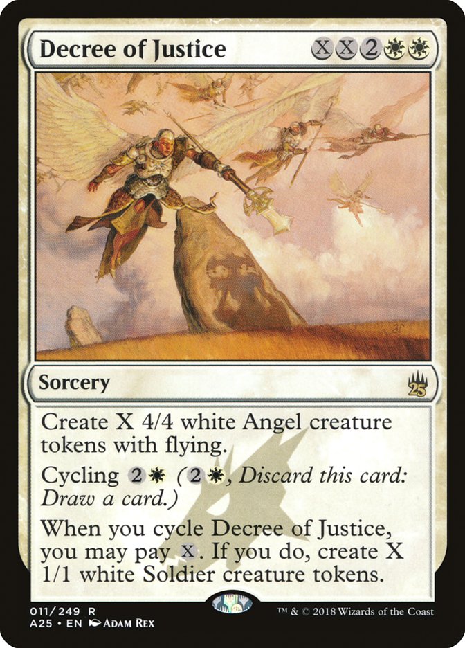 Decree of Justice [Masters 25] | Card Merchant Takapuna