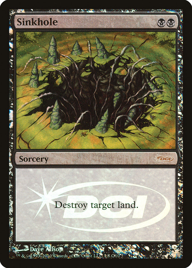 Sinkhole [Judge Gift Cards 2010] | Card Merchant Takapuna