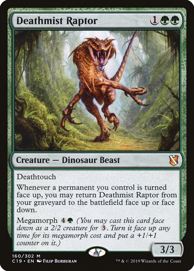 Deathmist Raptor [Commander 2019] | Card Merchant Takapuna