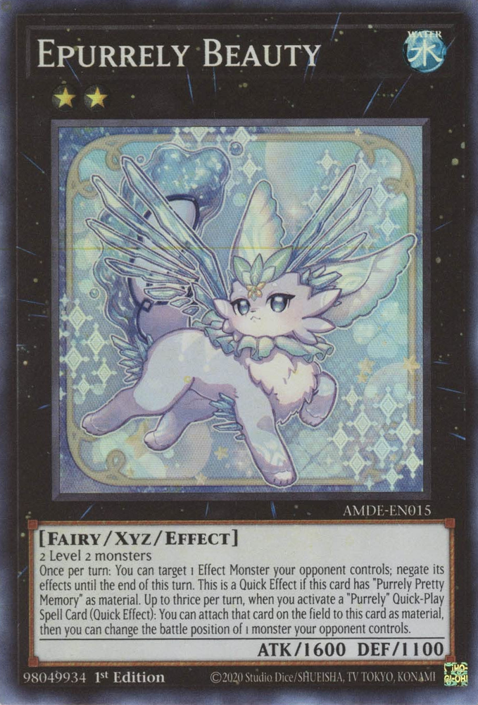 Epurrely Beauty [AMDE-EN015] Super Rare | Card Merchant Takapuna