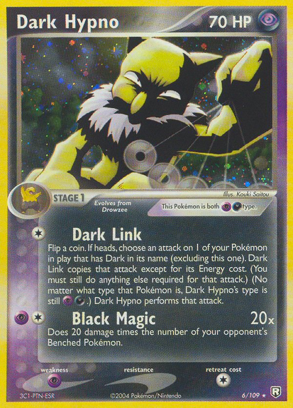 Dark Hypno (6/109) [EX: Team Rocket Returns] | Card Merchant Takapuna