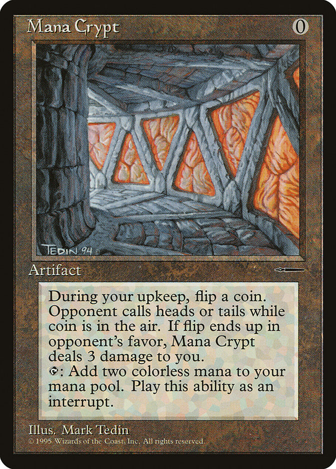 Mana Crypt (Book Promo) [HarperPrism Book Promos] | Card Merchant Takapuna