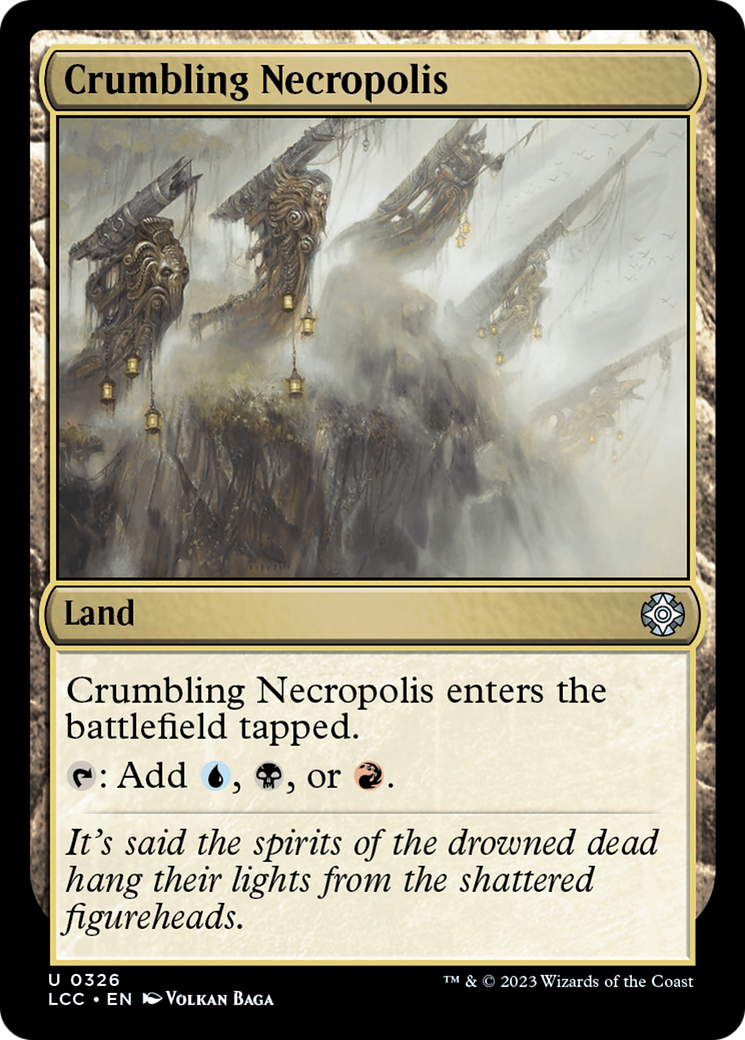 Crumbling Necropolis [The Lost Caverns of Ixalan Commander] | Card Merchant Takapuna