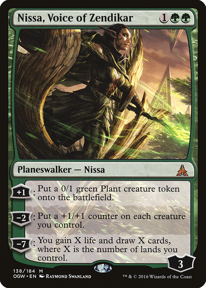 Nissa, Voice of Zendikar [Oath of the Gatewatch] | Card Merchant Takapuna