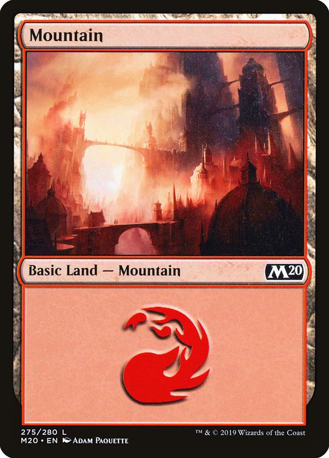 Mountain (275) [Core Set 2020] | Card Merchant Takapuna