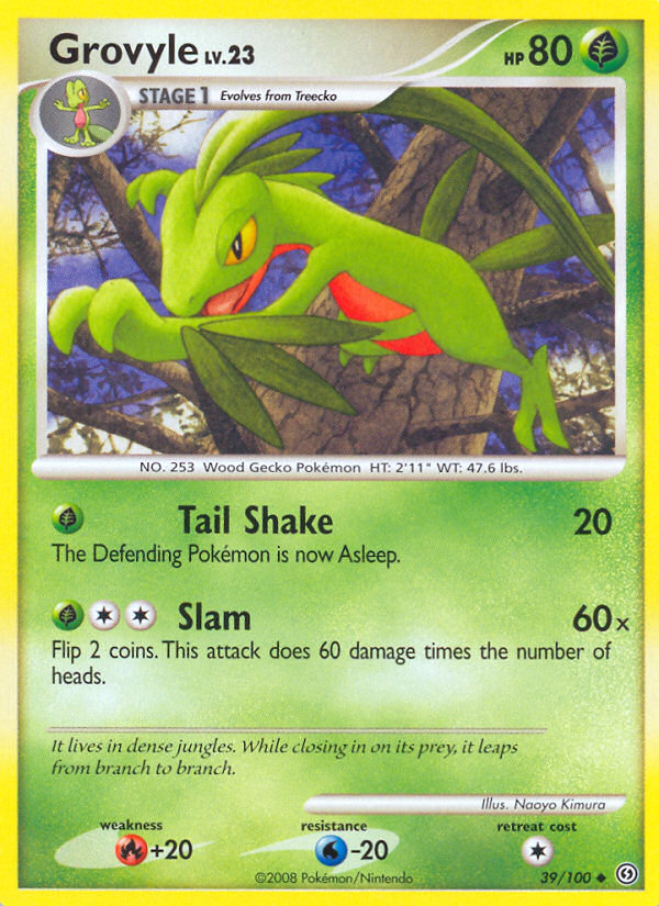 Grovyle (39/100) [Diamond & Pearl: Stormfront] | Card Merchant Takapuna