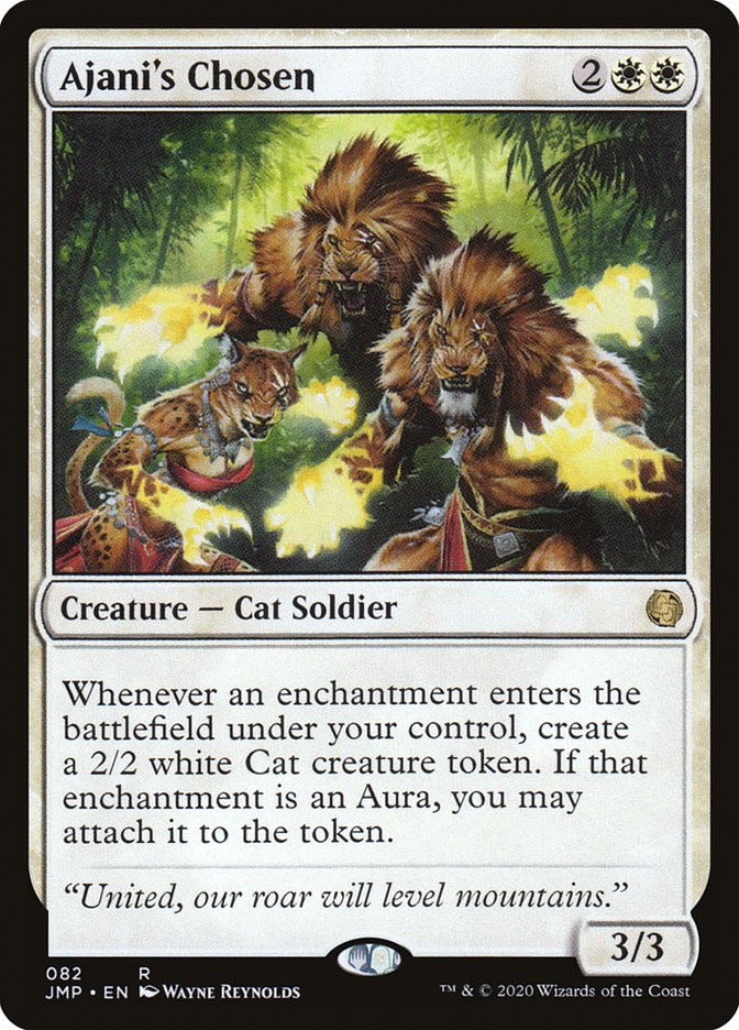 Ajani's Chosen [Jumpstart] | Card Merchant Takapuna