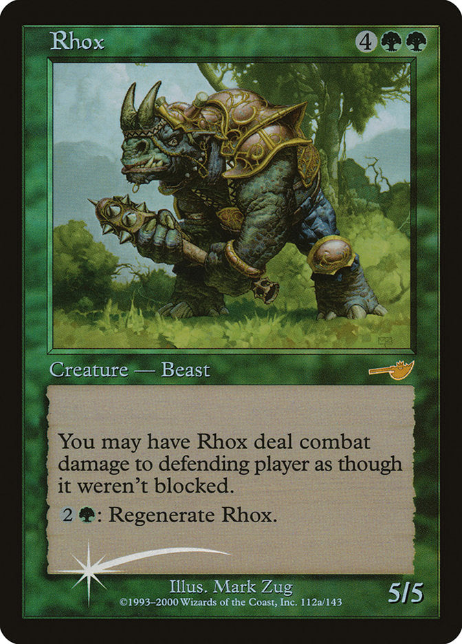 Rhox [Starter 2000] | Card Merchant Takapuna