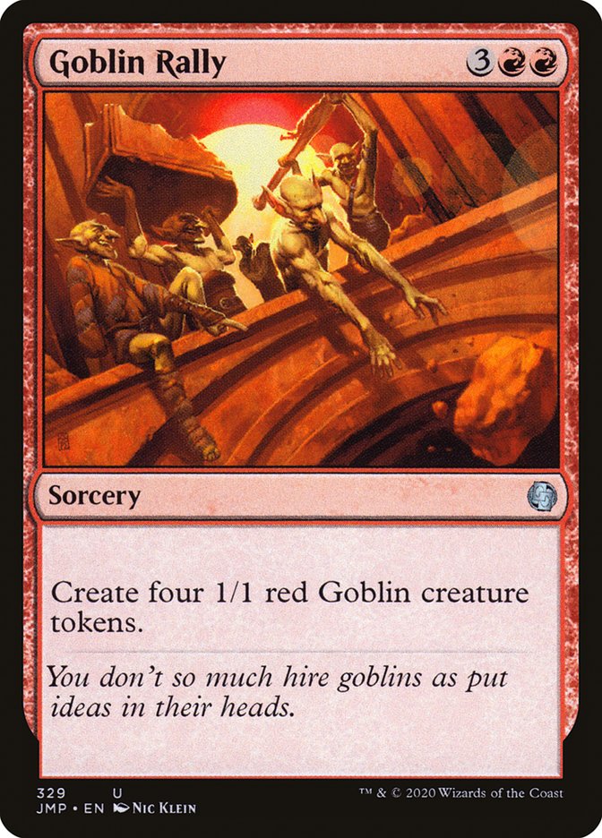 Goblin Rally [Jumpstart] | Card Merchant Takapuna