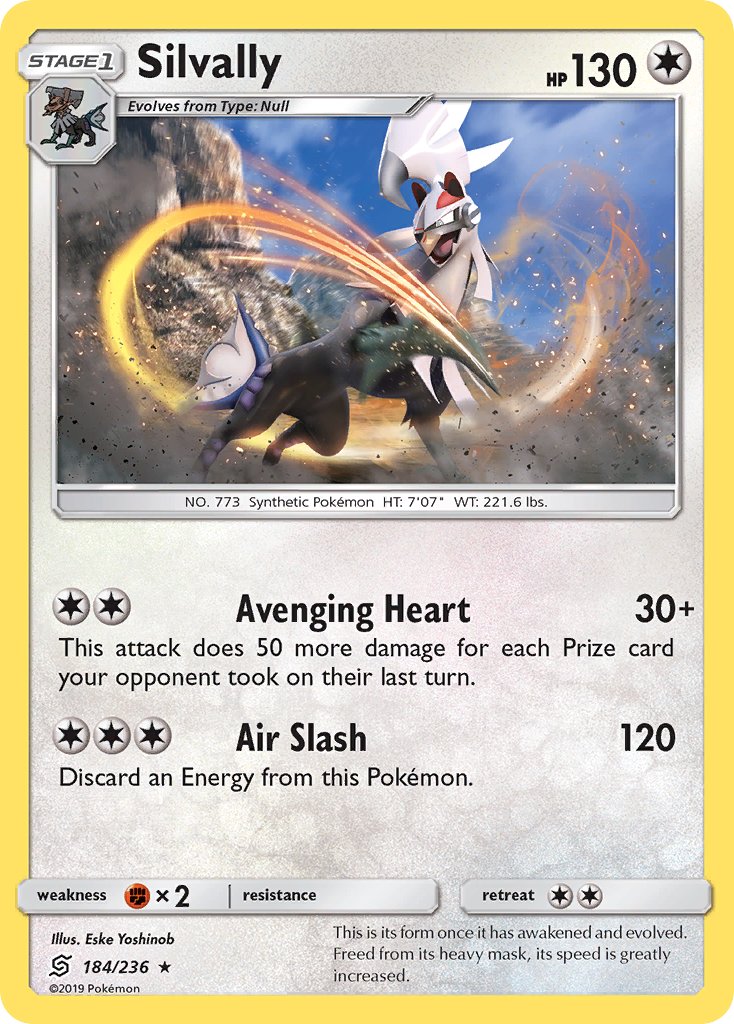 Silvally (184/236) (Theme Deck Exclusive) [Sun & Moon: Unified Minds] | Card Merchant Takapuna