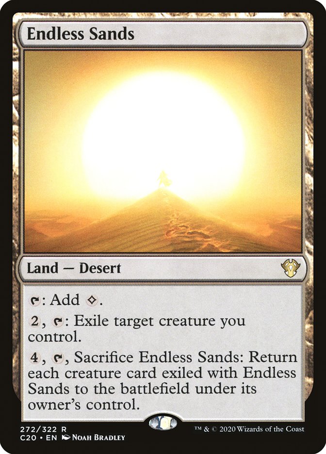 Endless Sands [Commander 2020] | Card Merchant Takapuna