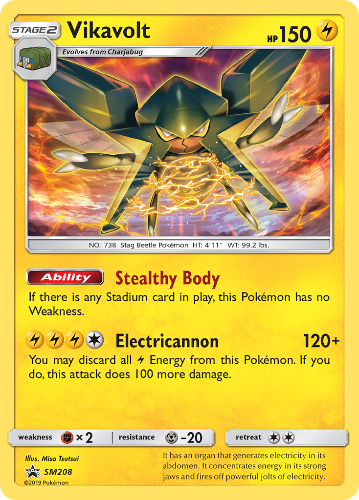 Vikavolt (SM208) [Sun & Moon: Black Star Promos] | Card Merchant Takapuna