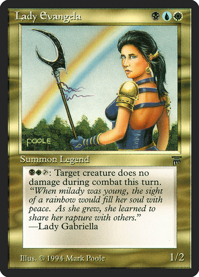 Lady Evangela [Legends] | Card Merchant Takapuna