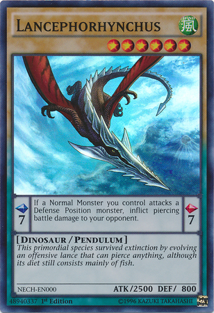 Lancephorhynchus [NECH-EN000] Super Rare | Card Merchant Takapuna