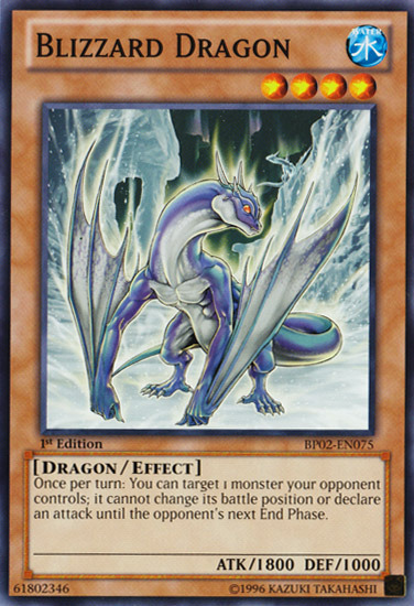 Blizzard Dragon [BP02-EN075] Mosaic Rare | Card Merchant Takapuna