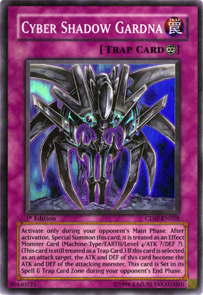 Cyber Shadow Gardna [CDIP-EN058] Super Rare | Card Merchant Takapuna