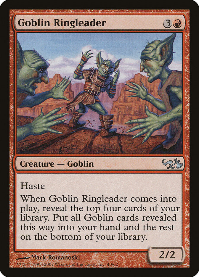 Goblin Ringleader [Duel Decks: Elves vs. Goblins] | Card Merchant Takapuna