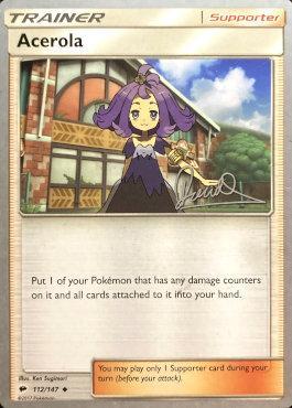 Acerola (112/147) (Infinite Force - Diego Cassiraga) [World Championships 2017] | Card Merchant Takapuna