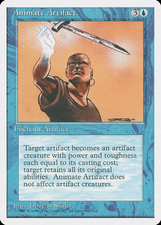 Animate Artifact [Fourth Edition] | Card Merchant Takapuna