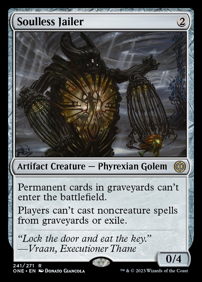 Soulless Jailer [Phyrexia: All Will Be One] | Card Merchant Takapuna