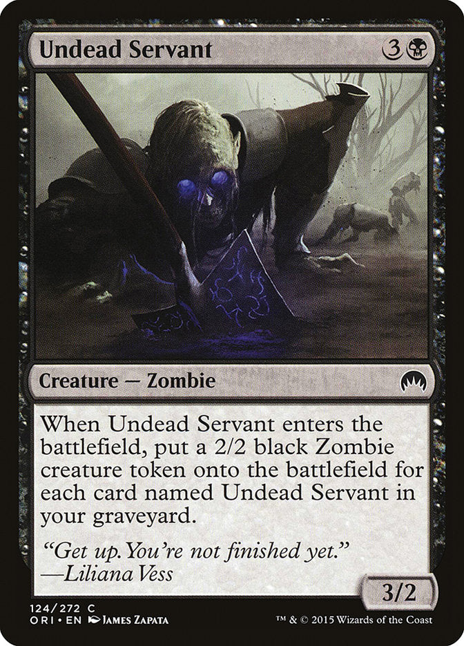 Undead Servant [Magic Origins] | Card Merchant Takapuna