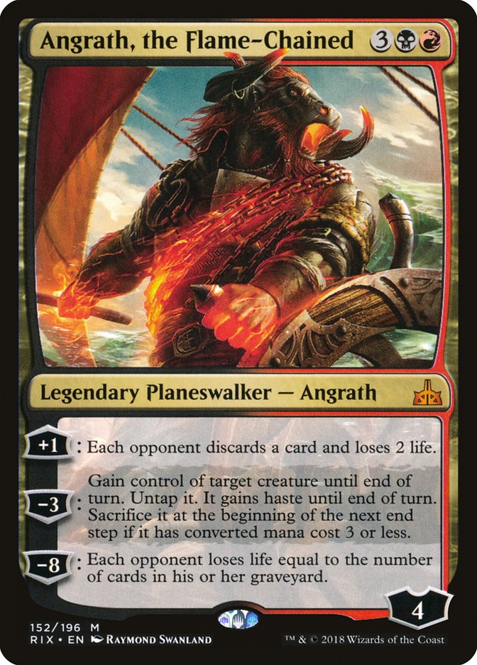 Angrath, the Flame-Chained [Rivals of Ixalan] | Card Merchant Takapuna