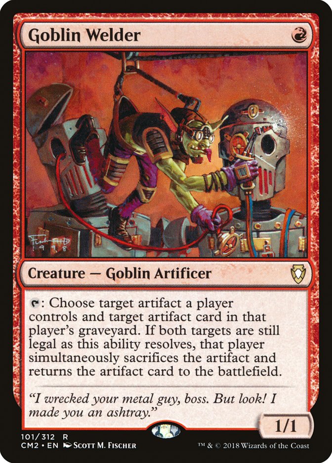 Goblin Welder [Commander Anthology Volume II] | Card Merchant Takapuna